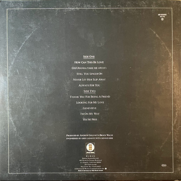 Andrew Gold - All This And Heaven Too tweedehands rock vinyl bij Run4Records