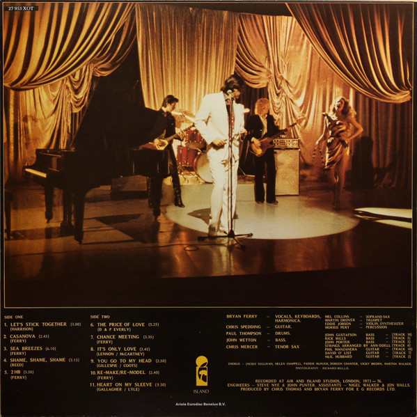 Bryan Ferry - Let's Stick Together tweedehands pop vinyl bij Run4Records