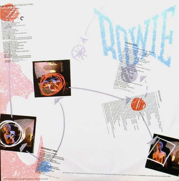 David Bowie - Let's Dance tweedehands pop vinyl bij Run4Records