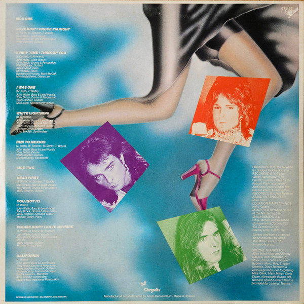 The Babys - Head First tweedehands pop vinyl bij Run4Records