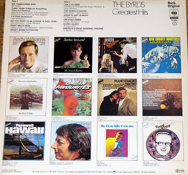 The Byrds - Greatest Hits tweedehands pop vinyl bij Run4Records