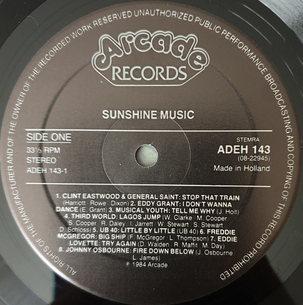 Various - Sunshine Music tweedehands reggae vinyl bij Run4Records