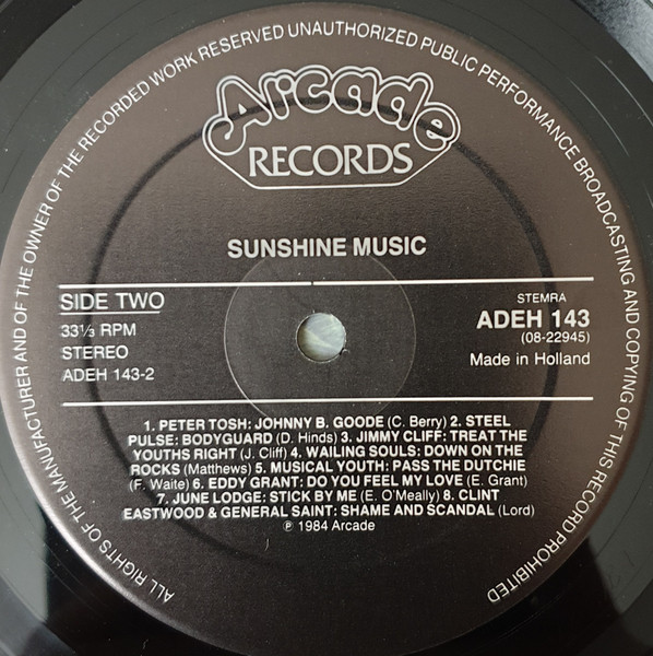 Various - Sunshine Music tweedehands reggae vinyl bij Run4Records