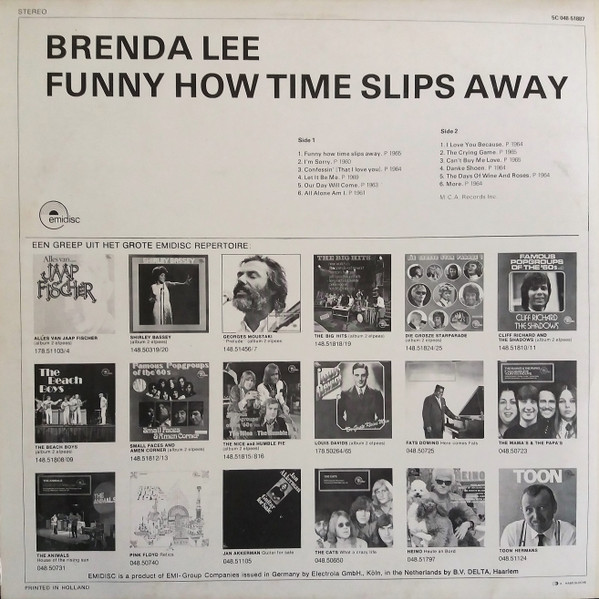 Brenda Lee - Funny How Time Slips Away tweedehands country vinyl bij Run4Records