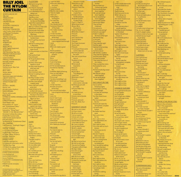 Billy Joel - The Nylon Curtain tweedehands pop vinyl bij Run4Records