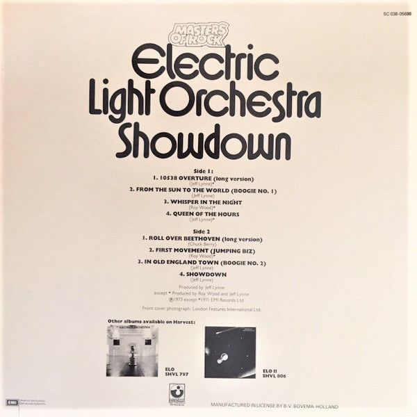 Electric Light Orchestra - Masters Of Rock - Electric Light Orchestra Showdown tweedehands pop vinyl bij Run4Records