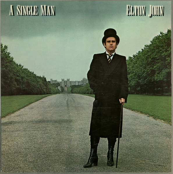 Elton John - A Single Man tweedehands pop vinyl bij Run4Records