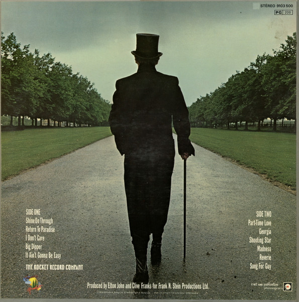 Elton John - A Single Man tweedehands pop vinyl bij Run4Records