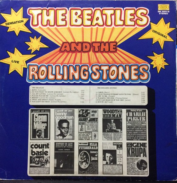 The Beatles, The Rolling Stones - The Beatles And The Rolling Stones tweedehands pop vinyl bij Run4Records