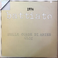 Battiato – 1974 Sulle Corde Di Aries koop je op 2ehands LP bij Run4records