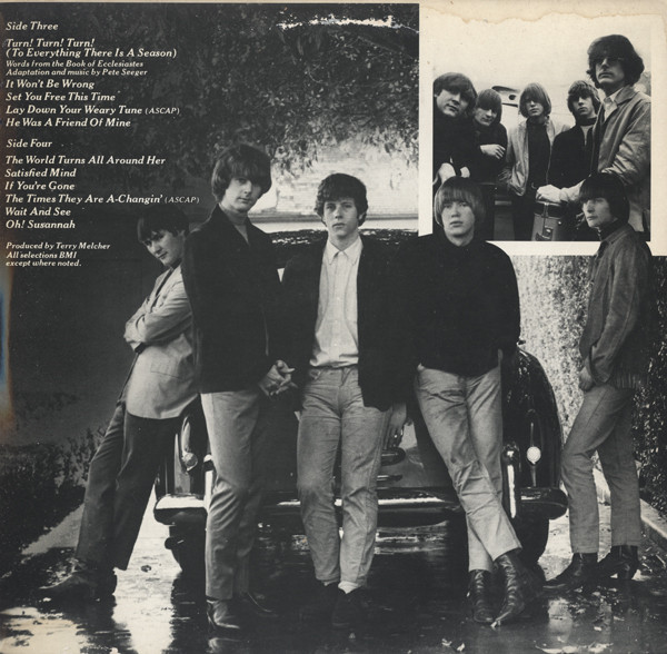 The Byrds - Mr. Tambourine Man / Turn! Turn! Turn! tweedehands pop vinyl bij Run4Records