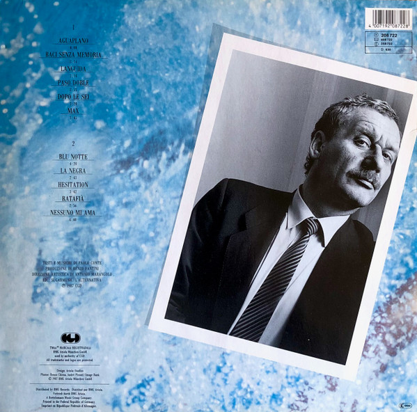 Paolo Conte - Aguaplano tweedehands pop vinyl bij Run4Records