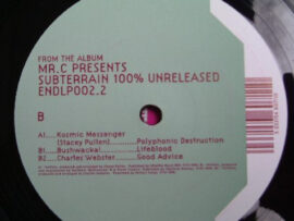 Mr.C Presents Subterrain 100% Unreleased vind je op 2ehands LP bij jouw online Run4records store