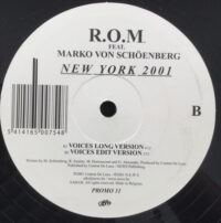 R.O.M. – New York 2001 koop je op 2ehands vinyl bij jou online store Run4records