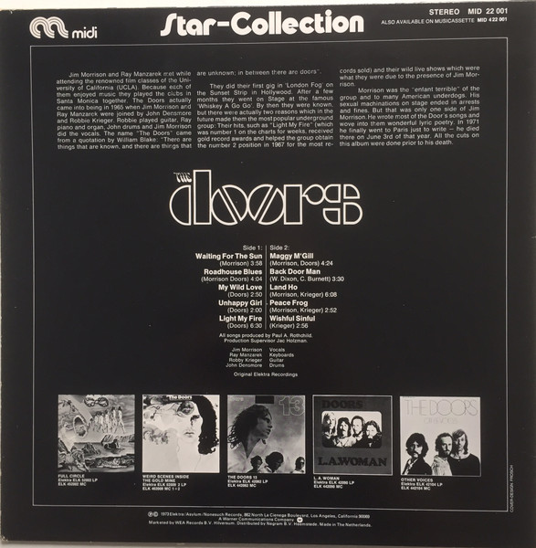 The Doors - Star-Collection tweedehands pop vinyl bij Run4Records