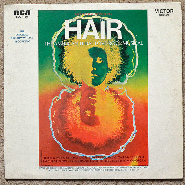 Various - Hair - The Original Broadway Cast Recording tweedehands film/tv vinyl bij Run4Records