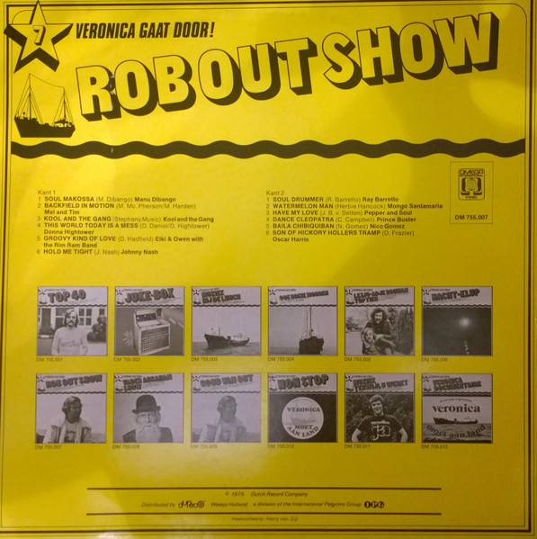 Various - Veronica Gaat Door - 7 - Rob Out Show tweedehands verzamel vinyl bij Run4Records
