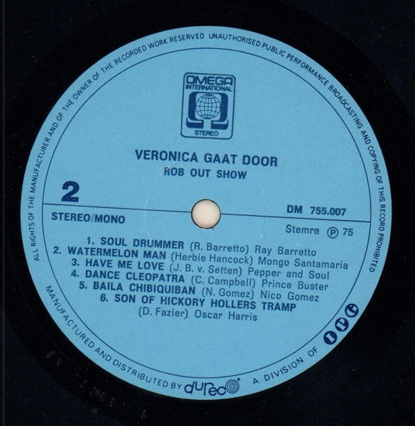 Various - Veronica Gaat Door - 7 - Rob Out Show tweedehands verzamel vinyl bij Run4Records