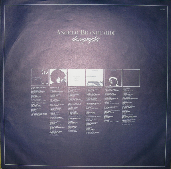 Angelo Branduardi - Confession D'un Malandrin tweedehands pop vinyl bij Run4Records
