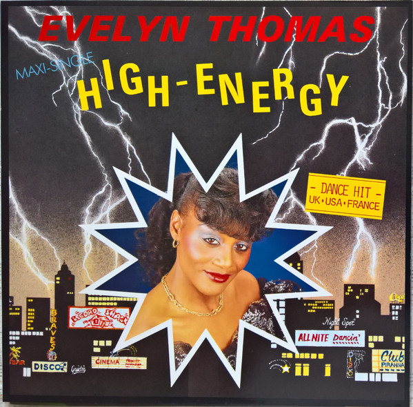 Evelyn Thomas – High-Energy koop je online bij Run4records. Jouw 2ehands vinyl Site