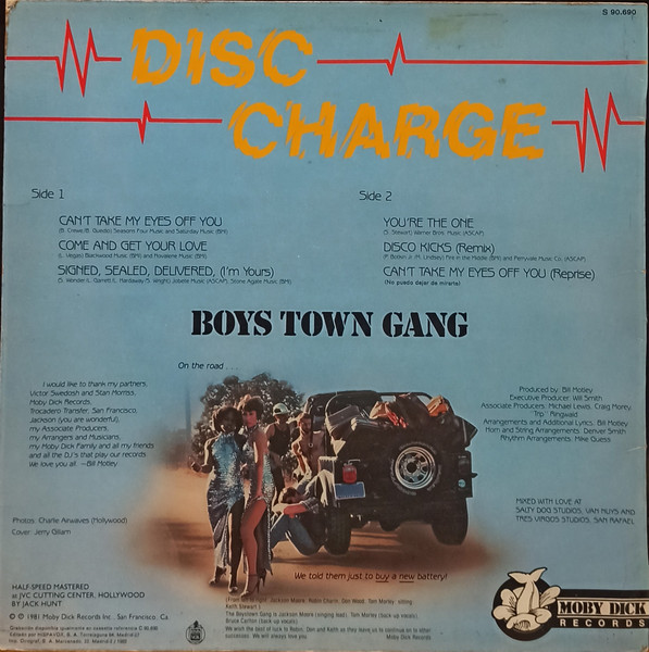 Boys Town Gang - Disc Charge tweedehands disco vinyl bij Run4Records