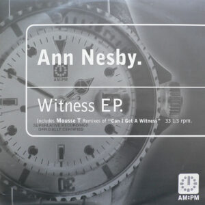 Ann Nesby – Witness EP luister jij als eerste na je bestelling bij Run4records.