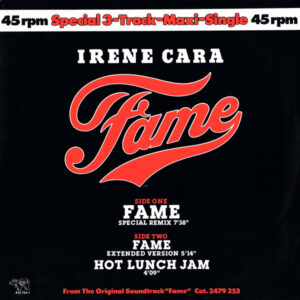 Irene Cara – Fame (Special Remix) luister jij als eerste na je bestelling bij Run4records.