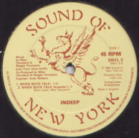 Indeep – When Boys Talk koop je op 2ehands vinyl bij jou online store Run4records