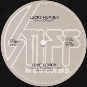 Lene Lovich – Lucky Number wacht op jou bij Run4records. Jouw 2ehands vinyl Site