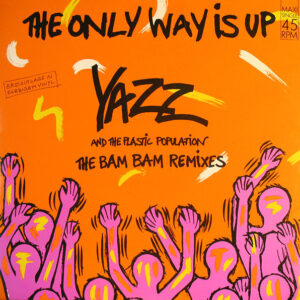 Yazz – The Only Way Is Up (The Bam Bam Remixes) staat als tweedehands LP gewoon te koop bij Run4records.