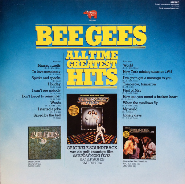 Bee Gees - Bee Gees All Time Greatest Hits tweedehands pop vinyl bij Run4Records