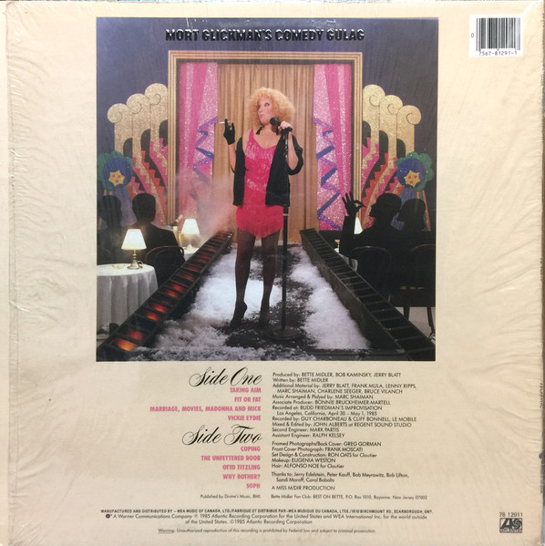Bette Midler - Mud Will Be Flung Tonight! tweedehands pop vinyl bij Run4Records