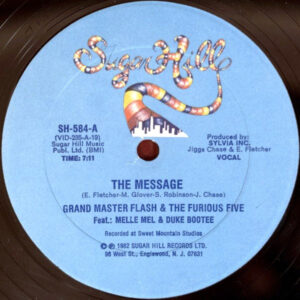 Grandmaster Flash – The Message staat als tweedehands LP gewoon te koop bij Run4records.