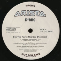 P!NK – Get The Party Started (Remixes) vind je online bij de beste 2ehands Lp site. Run4records!