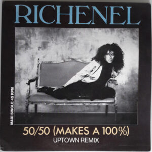 Richenel – 50-50 (Makes A 100%) koop je op 2ehands vinyl bij jou online store Run4records