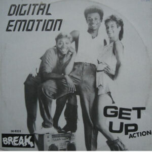 Digital Emotion – Get Up Action vind je online bij de beste 2ehands Lp site. Run4records!