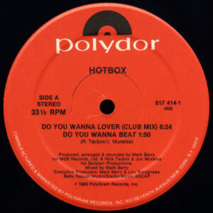 Hotbox – Do You Wanna Lover klinkt als muziek in de oren. Bestel snel bij Run4records.nl