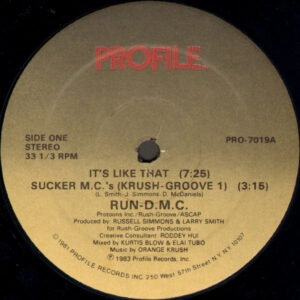 Run-D.M.C. – It's Like That - Sucker M.C.'s klinkt als muziek in de oren. Bestel snel bij Run4records.nl