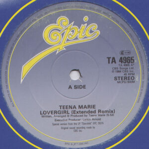 Teena Marie – Lovergirl staat als tweedehands LP gewoon te koop bij Run4records.