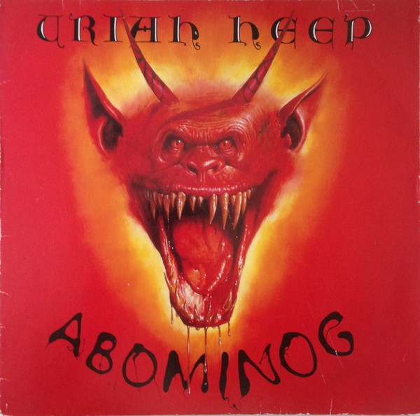 Uriah Heep - Abominog staat als tweedehands LP gewoon te koop bij Run4records.