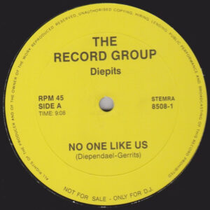 Diepits - No One Like Us luister jij als eerste na je bestelling bij Run4records.