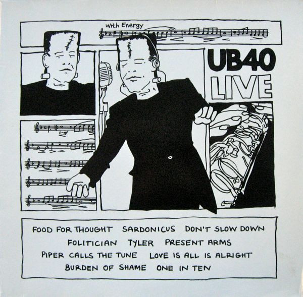 UB40 - Live koop je op 2ehands Lp bij Run4records
