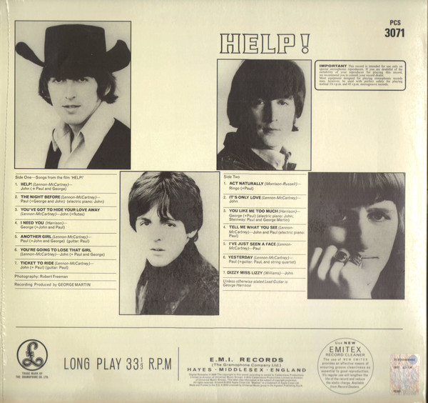 The Beatles - Help ! tweedehands pop vinyl bij Run4Records