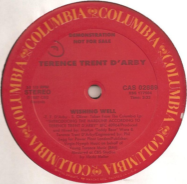 Terence Trent D'Arby – Wishing Well koop je online bij Run4records. Jouw 2ehands vinyl Site