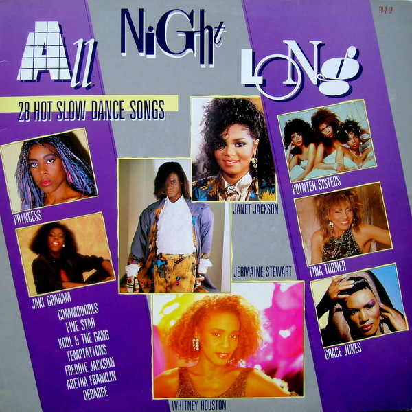 All Night Long - 28 Hot Slow Dance Songs staat als tweedehands LP gewoon te koop bij Run4records.