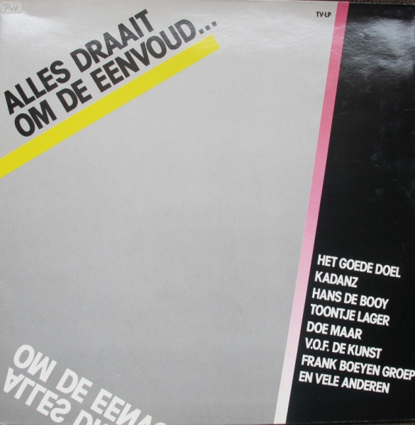 Alles Draait Om de Eenvoud koop je op 2ehands vinyl bij jou online store Run4records