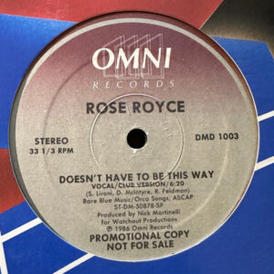 Rose Royce - Doesn't Have To Be This Way koop je op 2ehands vinyl bij jou online store Run4records