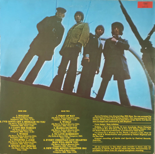 Bee Gees - Best Of Bee Gees tweedehands pop vinyl bij Run4Records