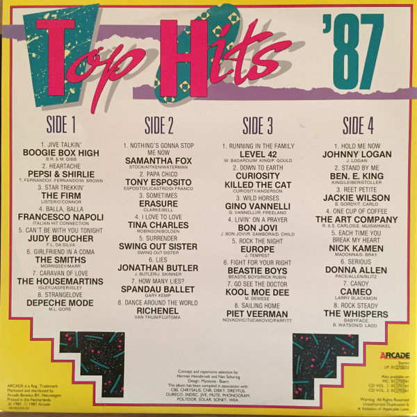 Various - Top Hits '87 tweedehands verzamel vinyl bij Run4Records