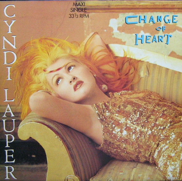 Cyndi Lauper – Change Of Heart koop je op 2ehands Lp bij Run4records